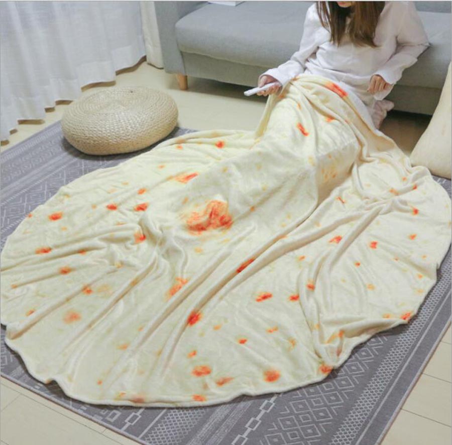 Soft Fleece Tortilla Blanket